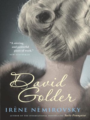 David Golder - ebook